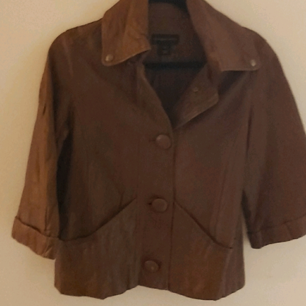 Leather jacket